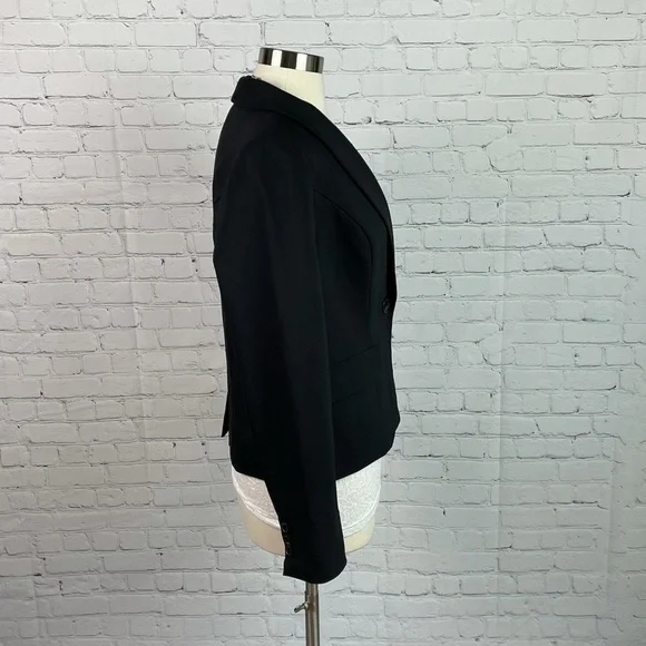 C&B Black Single Button Blazer Size Medium - Picture 4 of 10